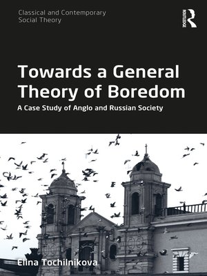 cover image of Towards a General Theory of Boredom